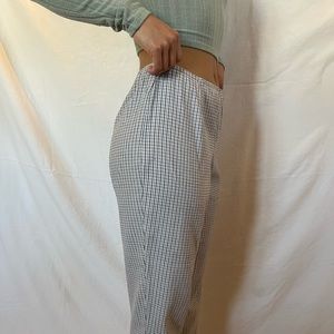 plaid pants
